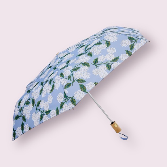 RIFLE PAPER CO. Umbrella, Printed in Full Color, Hydrangea - Picture 6 of 13